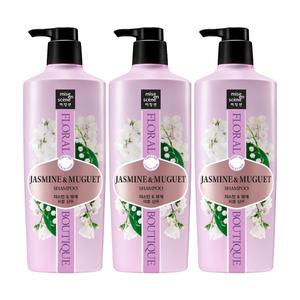 미쟝센 플로럴 부띠끄 퍼퓸 샴푸 쟈스민앤뮤게 650ml, 3개