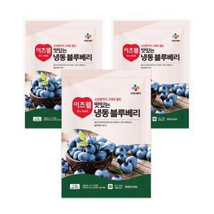 CJ 이츠웰 맛있는 냉동 블루베리 1kg 3개