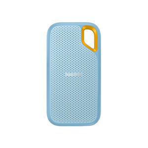 ENL 샌디스크 포터블 외장SSD 4테라 4TB 익스트림 SSDE61 대용량 고성능 스카이블루