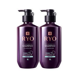 려 자양윤모 샴푸 민감두피용 400ml, 2개