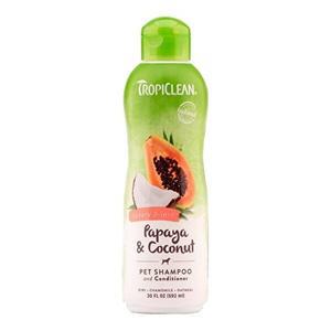 [오티마트]트로피크린 파파야 앤 코코넛 럭셔리2in1 592ml 강아지 샴푸