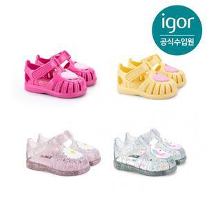 [트래드후스](강남점)[IGOR] 이고르 토비 글로스 러브/플라워/유니콘 젤리슈즈 4 COLORS 키즈샌들 유아...