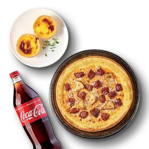 [굽네치킨] 바비큐시카고피자+에그타르트+콜라1.25L