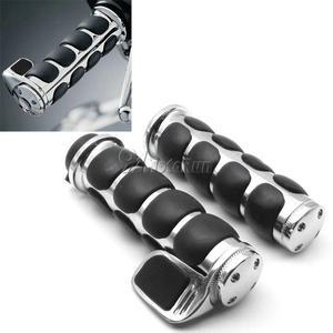 혼다 섀도우 세이버 VT VF 700 750 1100 VTX 1300 1800 C RETRO 용 1 인치25MM 오토바이 바이크 그립 핸들 바 손잡이