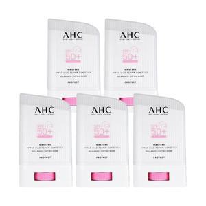 [2025 최신] AHC 핑크 선스틱 22g 5개 마스터즈 하이퍼 마일드 리페어