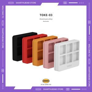 DOIO TOKE-03 멀티 컬러 알루미늄 합금 키보드 케이스 기계식 키캡 보관함 탁상 인테리어품