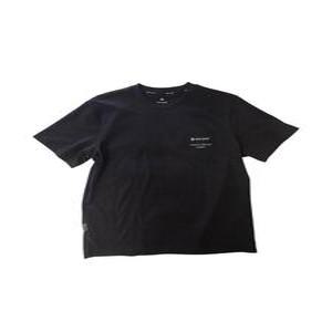 [스노우피크] 에어로쿨 우븐 패치 반팔 티셔츠 Black S25MMF4BK