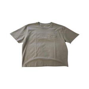 [스노우피크] 에어로쿨 우븐 패치 반팔 티셔츠 Beige S25MMF4BG