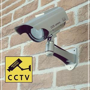 원통 돌출형 CCTV 학교 방범 카 태양광 충전식 보안 카메라 모형 DW30C7647