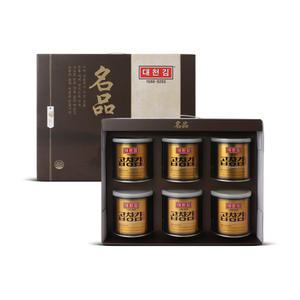 [S706] 대천김 명품 캔김 세트 30g × 6캔