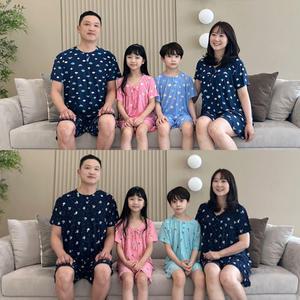 폭스클럽여름잠옷냉감인견가족커플아동주니어파자마