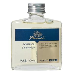 유화용 100ml 아마씨 매체 빠른 건조/토너 오일/폴란드어 리터치/아티스트 페인트용 광택 바니시 미술 용품