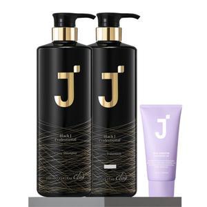 [제이숲]프로페셔널 클리닉 샴푸+트리트먼트 1000ml (실크케라틴 샴푸 2X 50ml 기획구성)