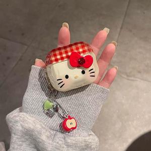 [위티위글]휴즈 귀여운 고양이 캐릭터 에어팟 4세대 케이스