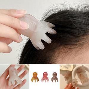 머리 지압 문어 모양 괄사 마사지 지압기 어깨 승모근 바디 미니 맛사지