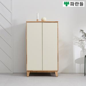 [착불배송] 파란들가구 800 전면화이트 고무나무원목 원목옷장 학생옷장