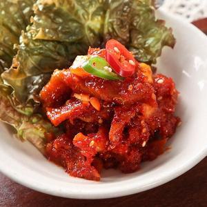 [기타][유창원장인]속초식 명태회무침 1kg 냉면 고명 코다리 명태
