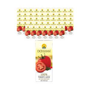 도이캄 토마토 100% 착즙 주스, 200ml, 48개