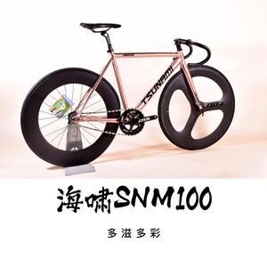쓰나미 픽시 자전거 snm100 전후방브레이크 미포함 레드와인 S