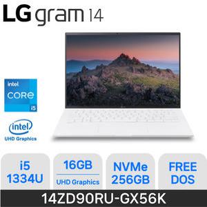[최.종.9.9.만] LG 그램14 / 14ZD90RU-GX56K - RAM 16GB / SSD 256GB / 그램오피스밸류팩 증.정 / ND