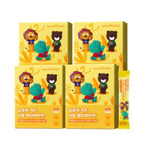 남유네 키즈 이뮨 멀티비타민 30포 4박스 (4개월분)