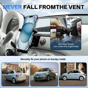 Fiat 500 08-23 Abarth 595 2012 차량 중력 전화 홀더 액세서리