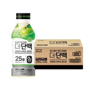 빙그레 더단백 워터프로틴 400ml 청사과맛 20개입/무배