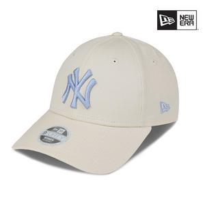 뉴에라 9FORTY 뉴욕 양키스 볼캡 MLB 야구 모자 라이트 크림 60595171