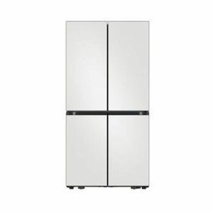 삼성 비스포크 AI 4도어 냉장고 902L 코타 화이트 RM70F90M2A