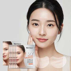 골프 투명 썬패치 자외선차단 캐디 등산 UV 햇빛 기미 차단 아이패치 10매