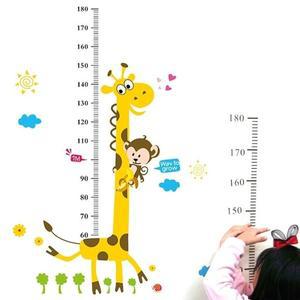 [기타]고품질 키재기스티커 기린 키재기포스터 포인트스티커 측정스 (WFHO0JL)