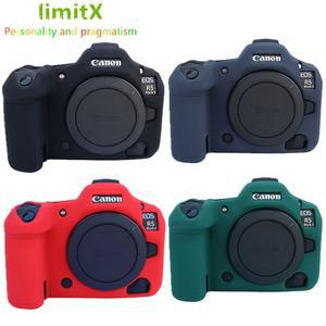Canon EOS R5 Mark II 실리콘 갑옷 스킨 케이스 보호용 바디 커버 보호대 카메라 가방 미끄럼 방지 질감 디