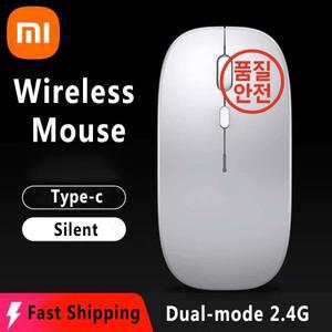 블루투스 Xiaomi 무선 마우스 Typec 충전 자동 블루투스 듀얼 모드 2.4g 휴대용 모바일 오피스 노트북 Pc