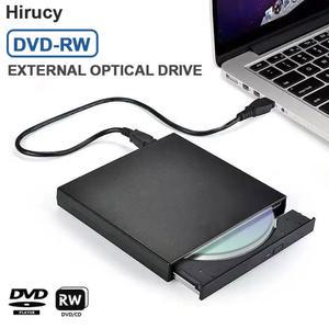 cd 리더기 롬 외장 DVD 드라이브 USB 2.0 슬림 RW 버너 플레이어 노트북 데스크탑 PC 윈도우용