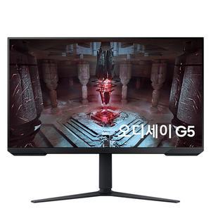 삼성 오디세이 G5 S32CG510 80cm WQHD 165Hz 1ms HDR 피봇기능 고해상도 PC 컴퓨터 게이밍 모니터