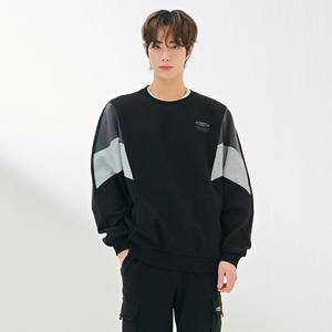 [체이스컬트]남성 컬러 블록 맨투맨 DARK5116B03