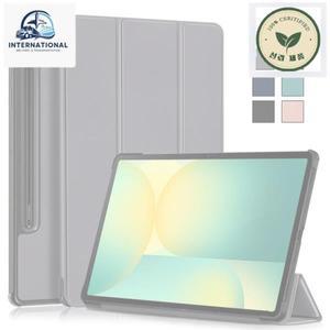 갤럭시탭 북커버 삼성 탭 S10 FE케이스 용 Coque Funda Galaxy Tab 2025 SM-X520 인치 Trifold 가죽 하드