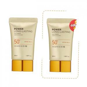 더페이스샵 [1+1] 더페이스샵 파워 롱 래스팅 선크림 50ml