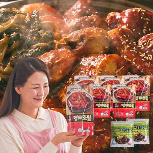 명자네 코다리조림 시래기 요리대가 명태 생선조림 속초 홈쇼핑 밀키트 1세트