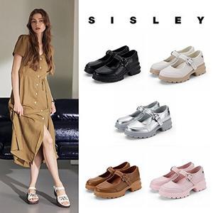 [시슬리]SISLEY 램스킨 메리제인 슈즈