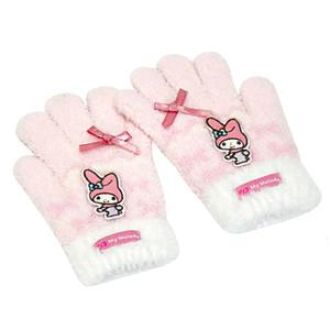 마이멜로디 리본 오지 날개사 장갑 526325 따뜻한 겨울 방한용 손가락 겨울용 사장갑 키드 어린이