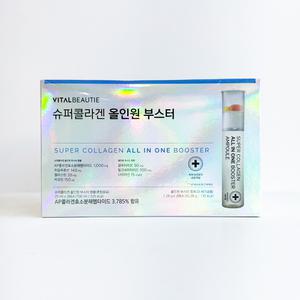 바이탈뷰티 슈퍼 콜라겐 올인원 부스터 (액상 25ml + 정제 1.26g) x 28개입 1개-