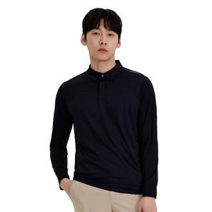 밀레 시원한 냉감 여름 남성 카라 긴팔 티셔츠