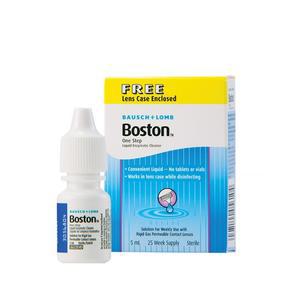보스톤 원스텝 리퀴드 엔자임 클리너액 5ml 1개 단백질제거제 하드렌즈 드림렌즈
