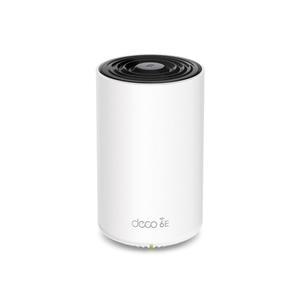 티피링크 TP-LINK Deco XE75 (1팩) 30+평 Wi-Fi 6E 데드 존 킬러 풀 기가비트 포트 메시 와이파이 유무선