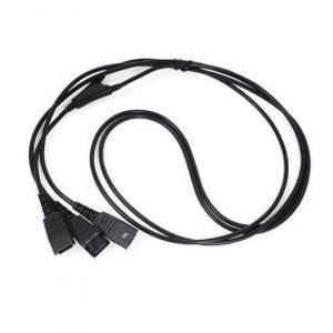 [공식정품]Y-CORD/자브라 헤드셋전용/MUTE기능없음/Y코드/콜센터용Y코드/교육용/YCORD/하코드