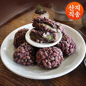 (팥떡 60개) 블루탐 제주도 오메기떡 맛집 개별포장 60g 영양 간식 선물용 떡