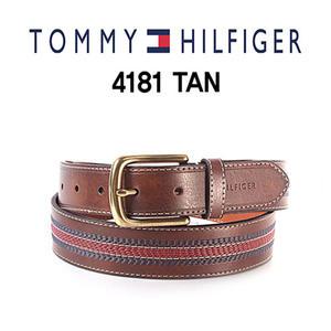 직수입 타미힐피거 벨트 4181 TAN 빅사이즈