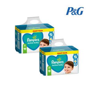 유럽산 팸퍼스 베이비드라이 기저귀 밴드 형 1 2 3 4 5 6 7 단계 pampers 밴드6단계2팩(112매) 바우처