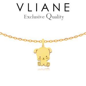 [VLIANE 브리앙] 18K 우리 강아지 아기 목걸이 (미아방지)